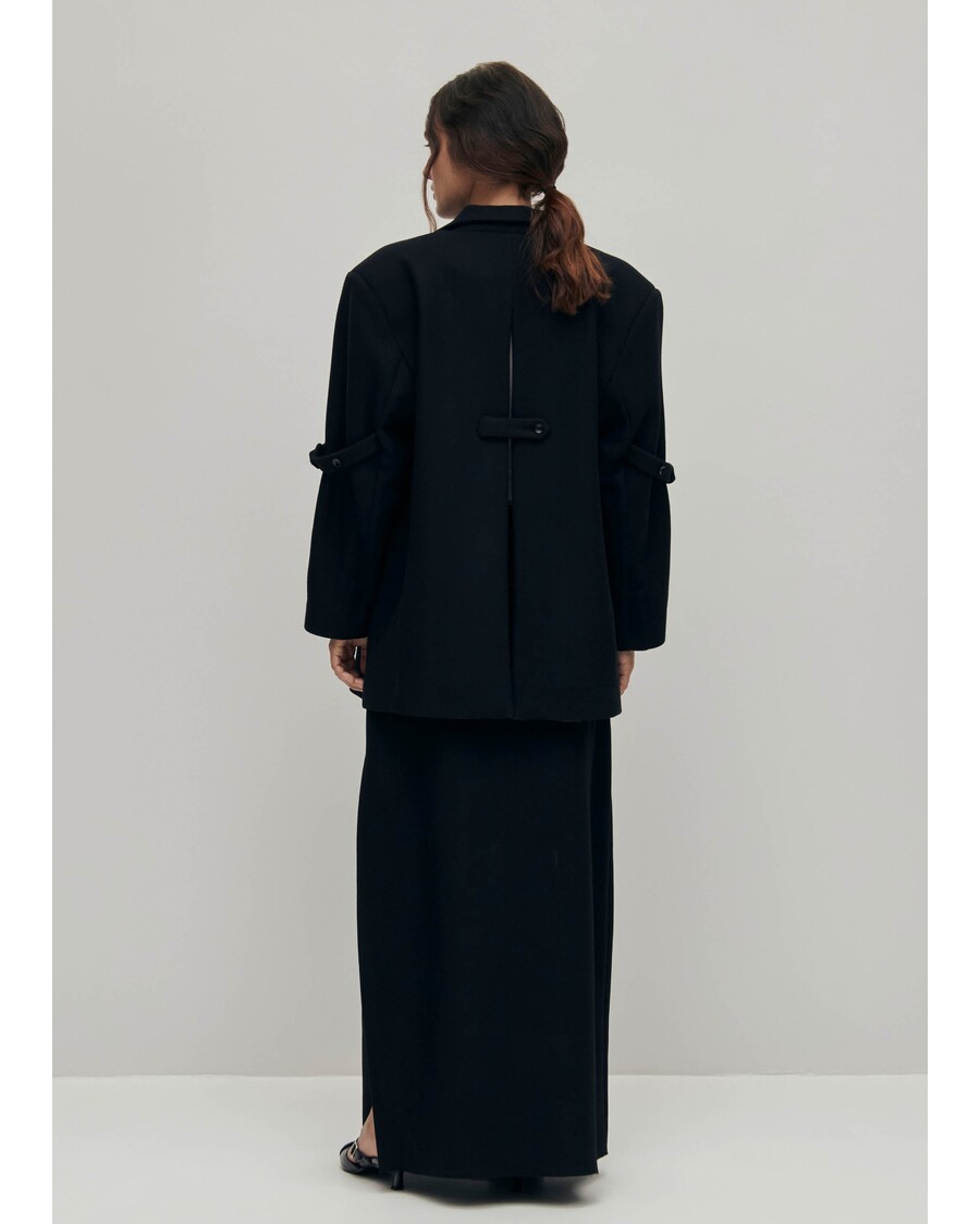 Alohas Amber Black Blazer