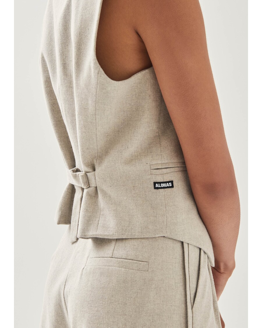 Alohas Totti Cream Vest