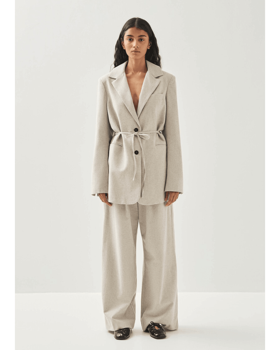 Aloha Veoma Krem Blazer