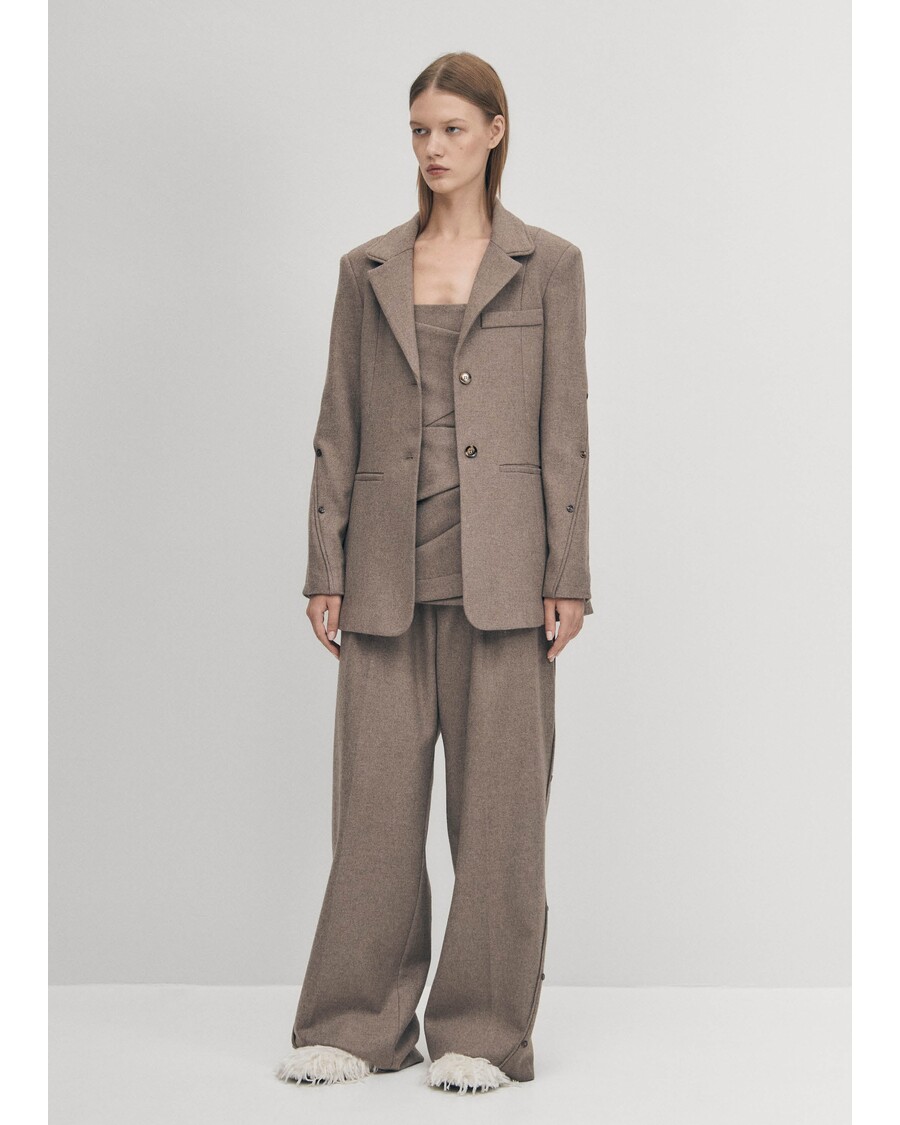 Alohas Beth Taupe Blazer