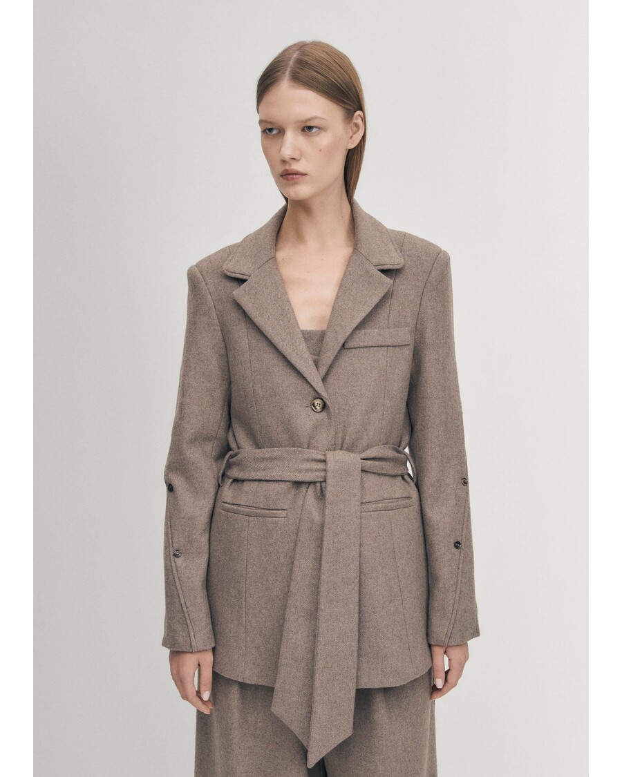 Alohas Beth Taupe Blazer