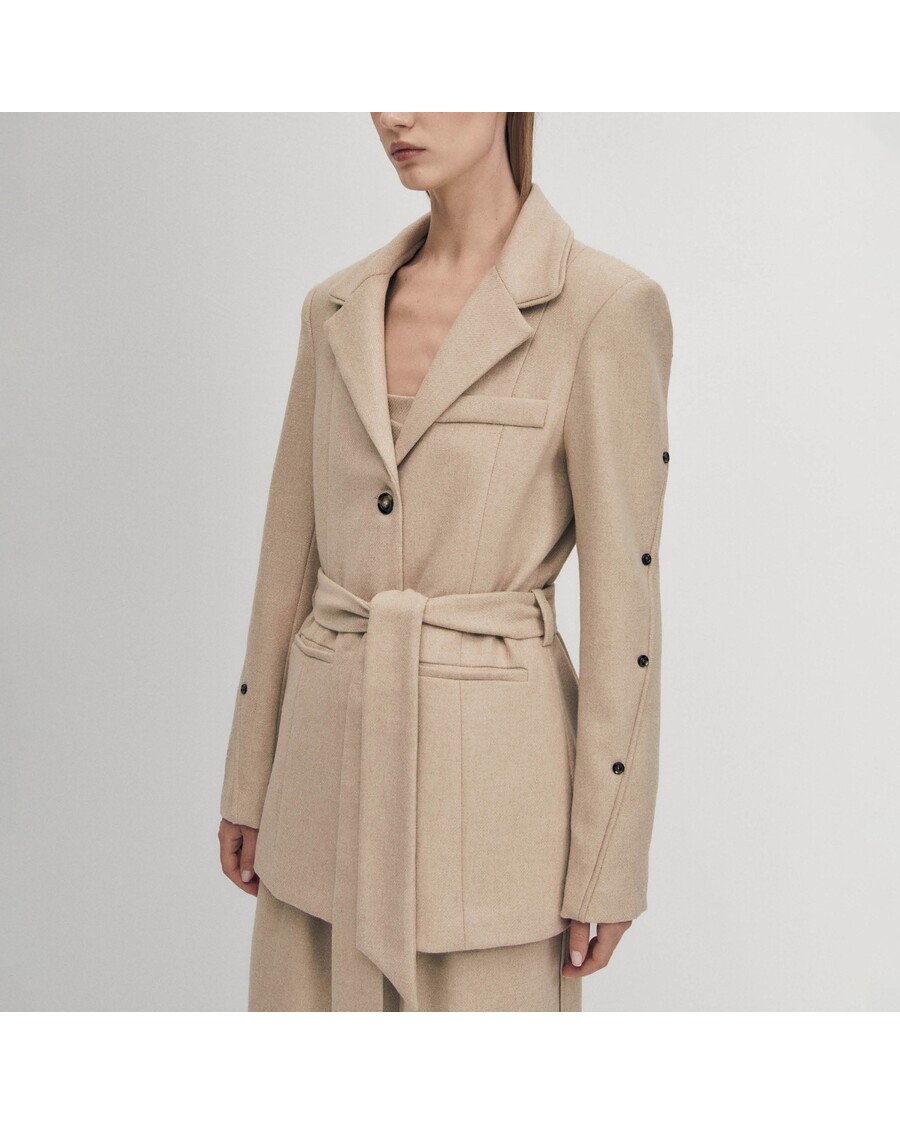 Alohas Beth Beige Blazer