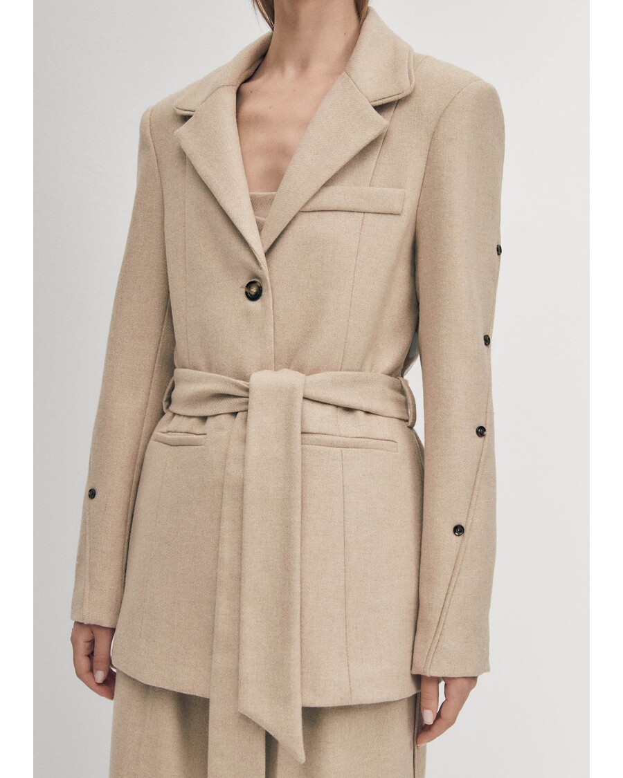 Alohas Beth Beige Blazer