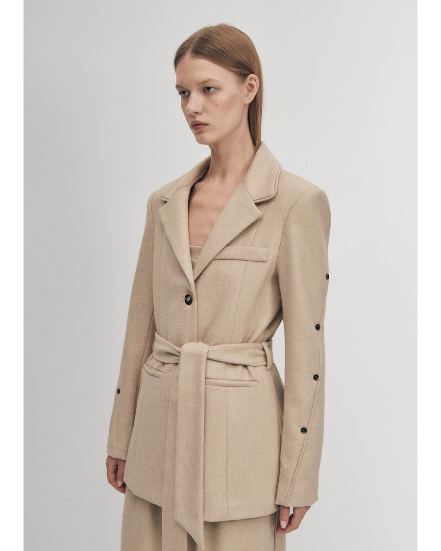 Alohas Beth Beige Blazer