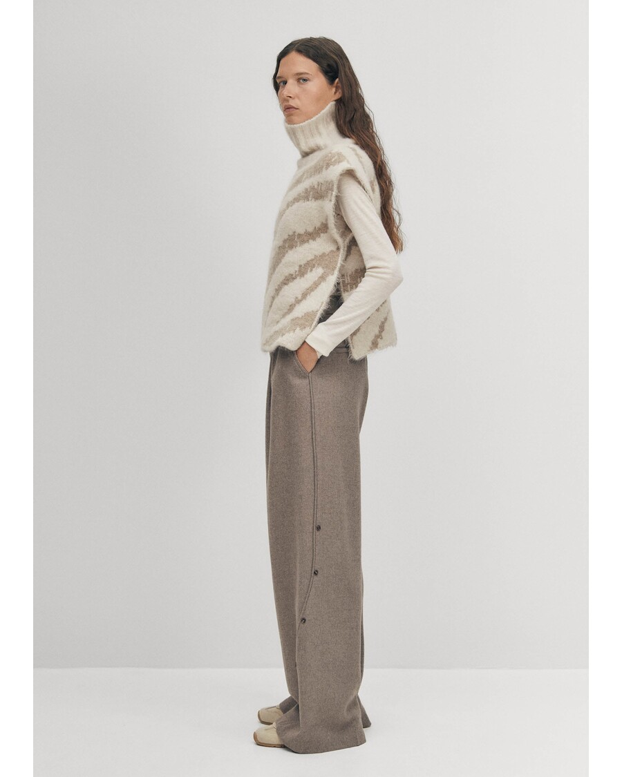 Alohas Bergen Ecru Vest