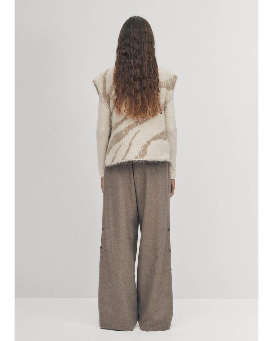 Alohas Bergen Ecru Vest