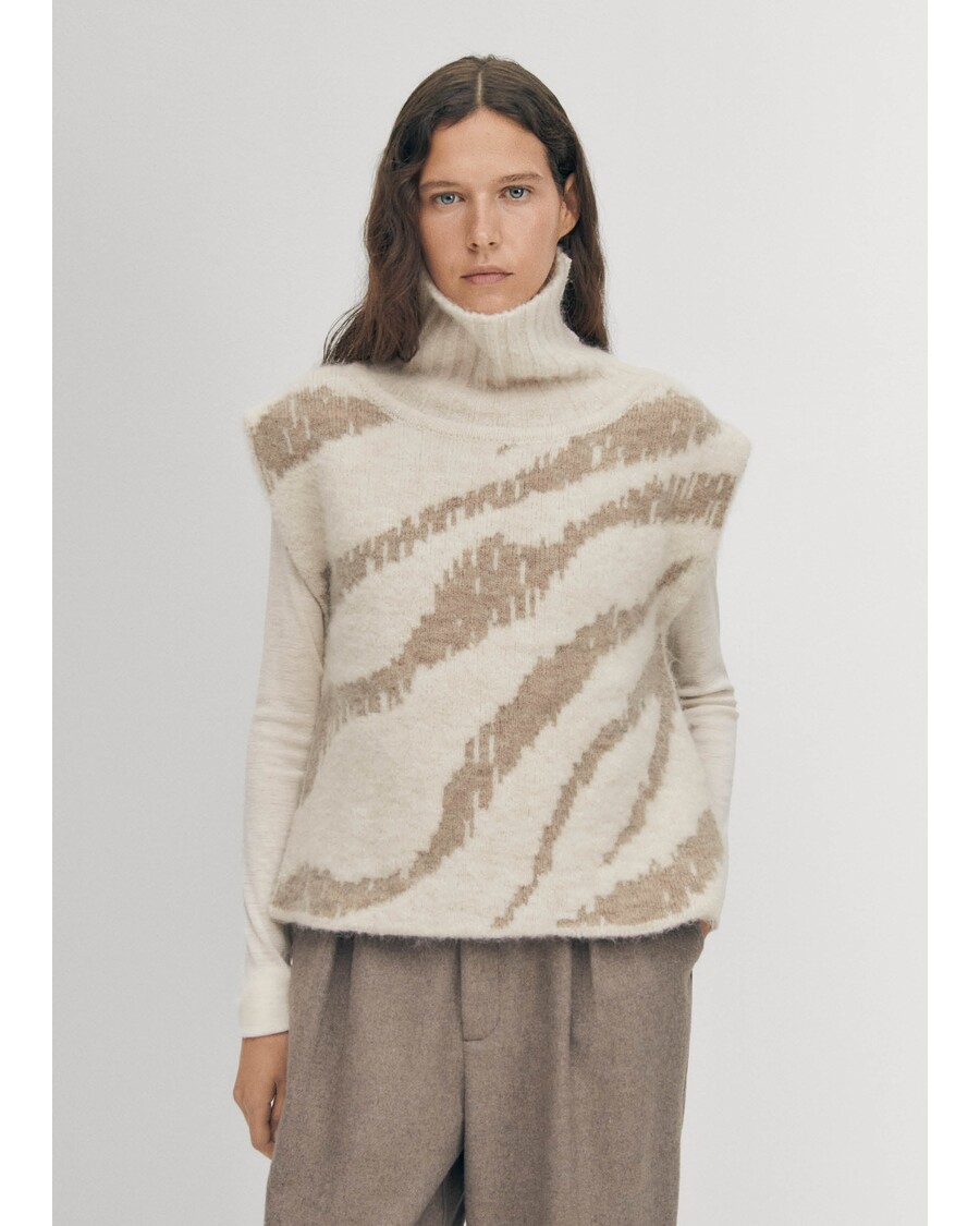 Alohas Bergen Ecru Vest