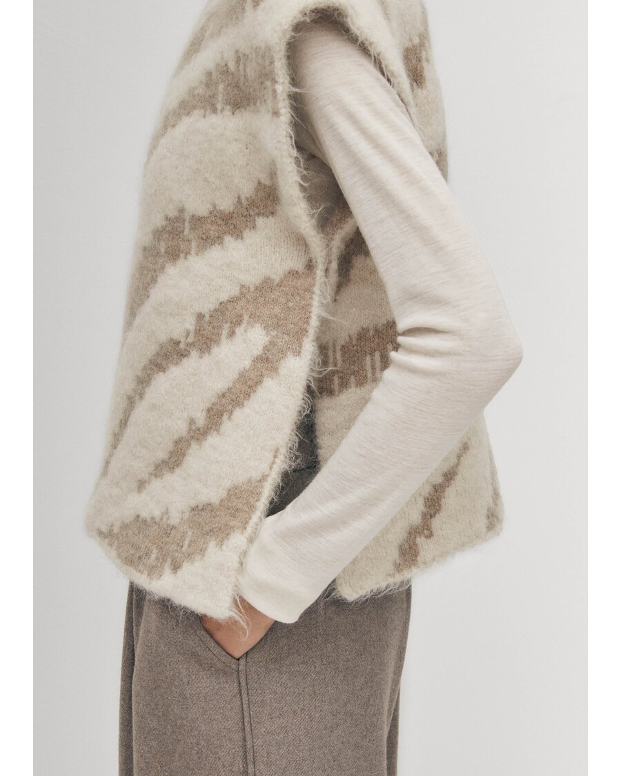 Alohas Bergen Ecru Vest