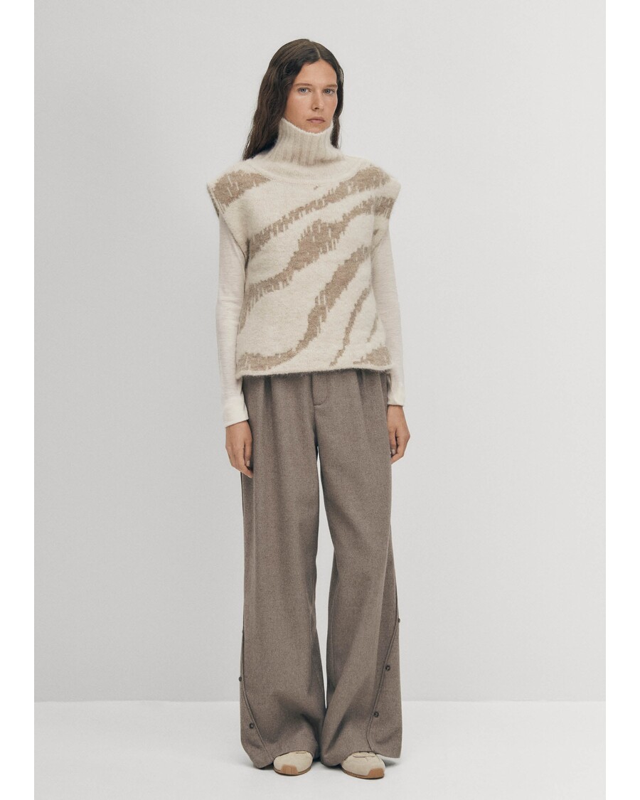 Alohas Bergen Ecru Vest