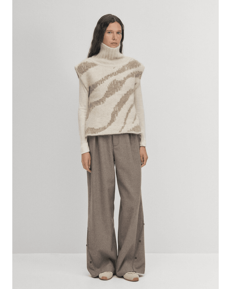 Alohas Bergen Ecru Prsluk