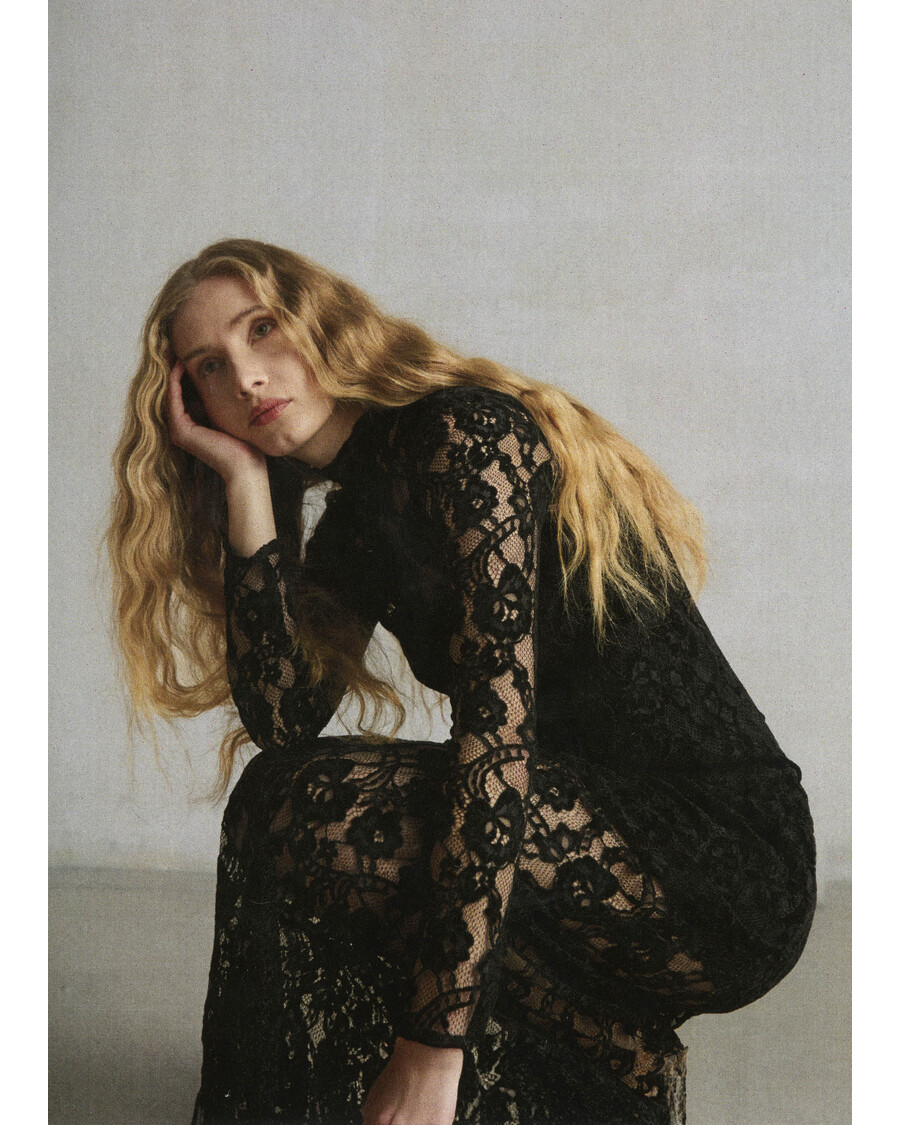 Alohas Tiban Lace Black Dress