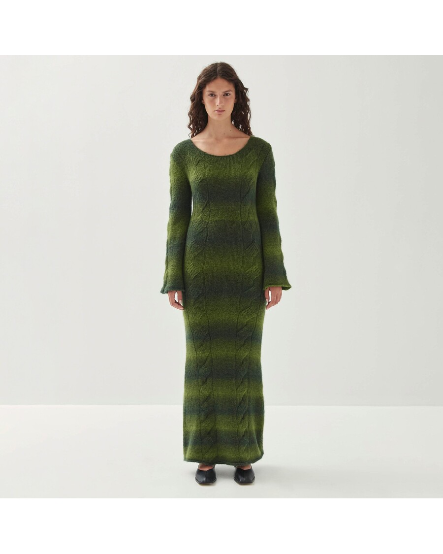 Alohas Trenza Green Dress