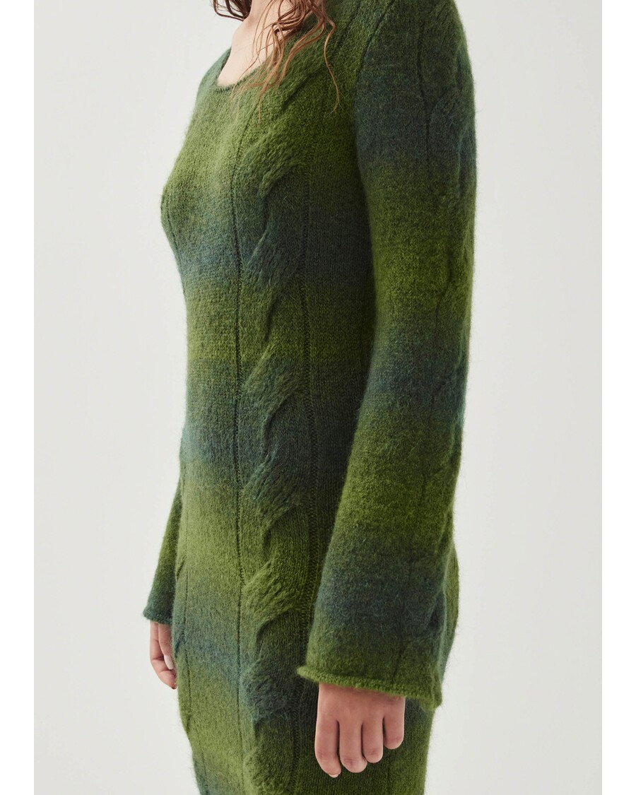 Alohas Trenza Green Dress