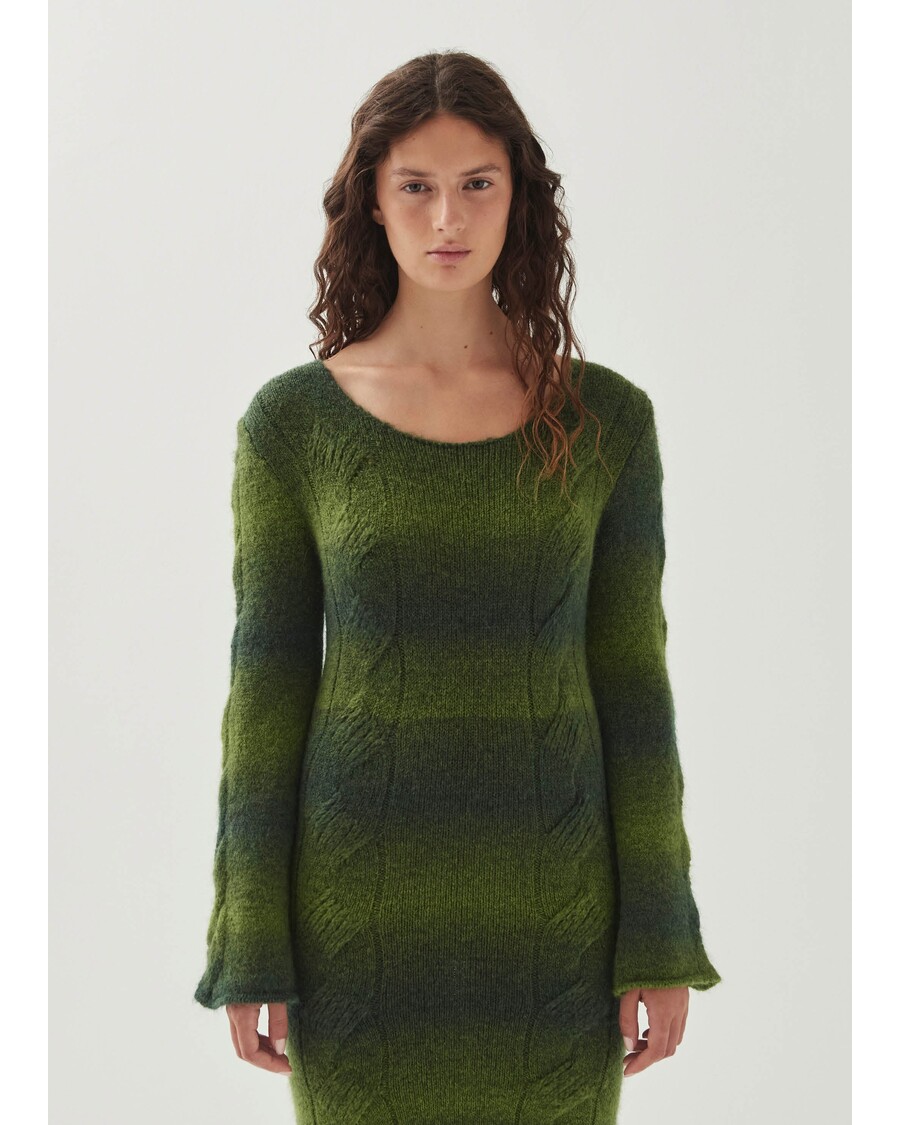 Alohas Trenza Green Dress