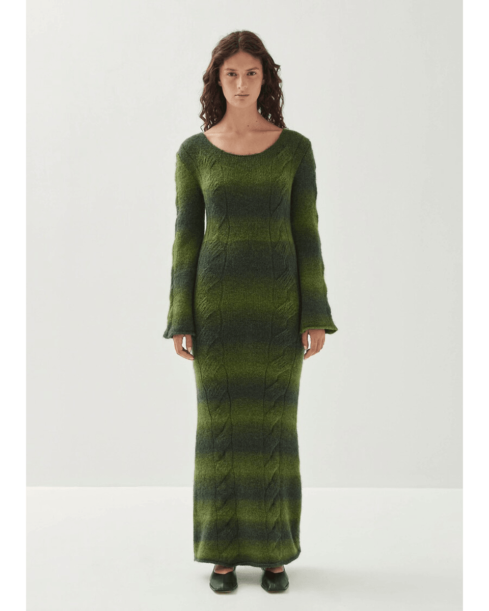 Alohas Trenza Green Dress