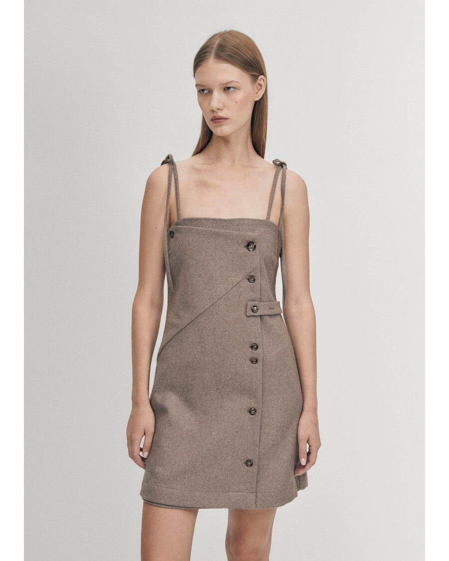 Alohas Gala Taupe Dress