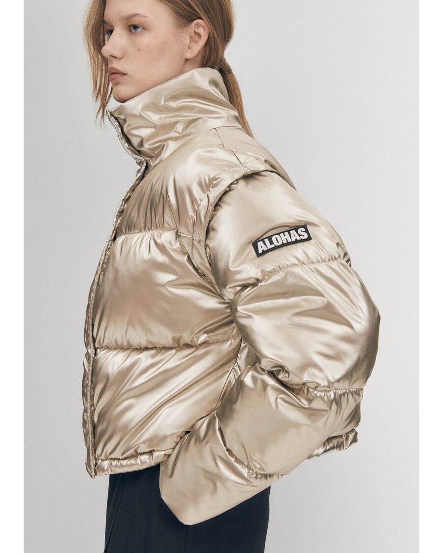 Alohas Chicago Gold Coat