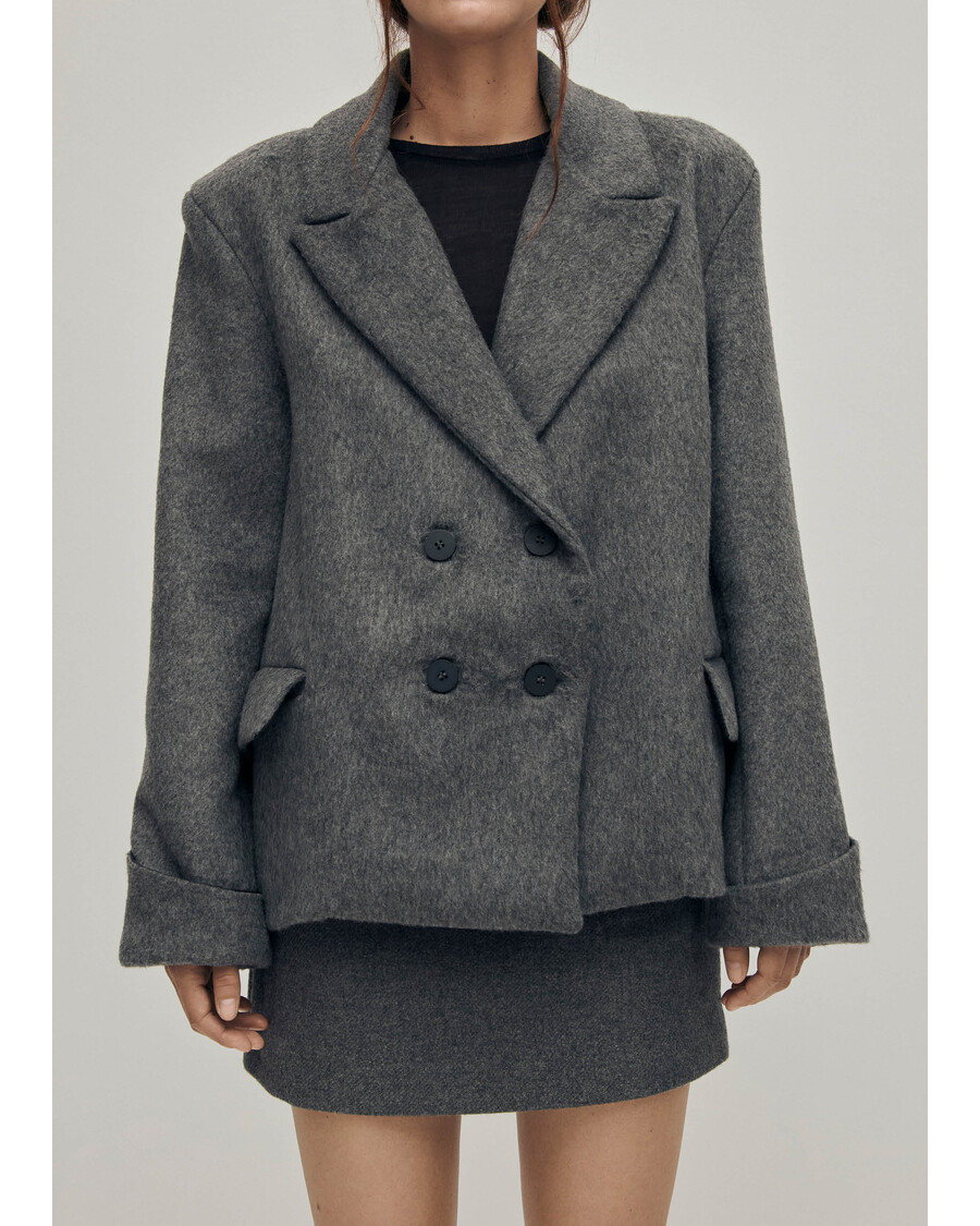 Alohas Mei Grey Coat