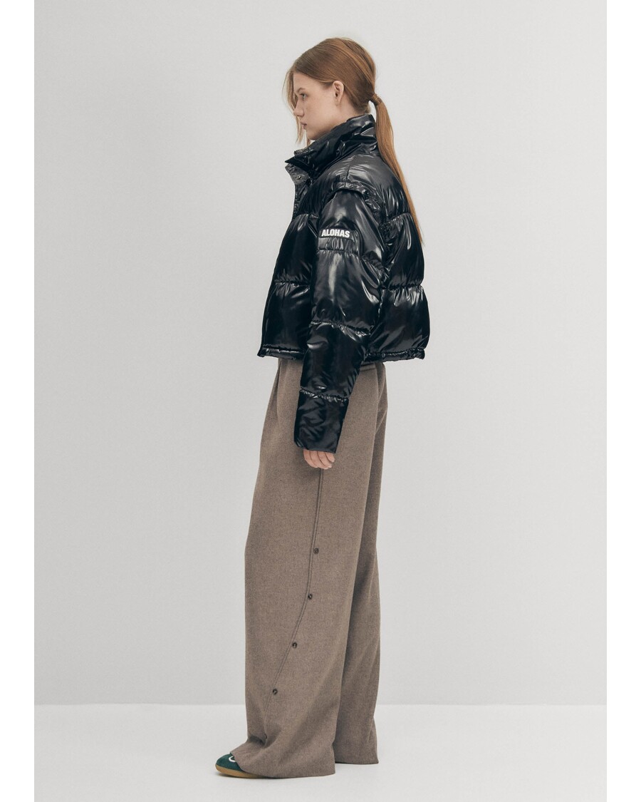 Alohas Chicago Black Coat