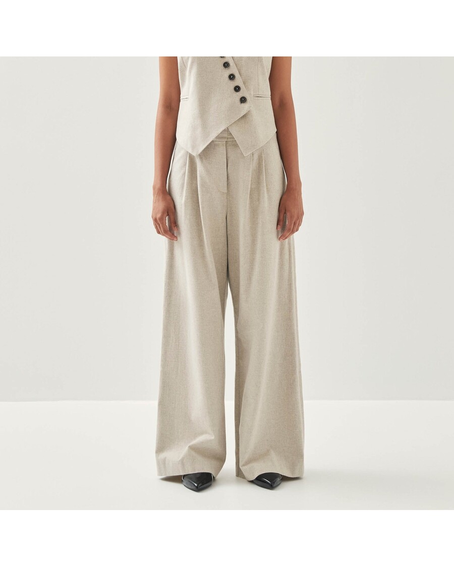 Alohas Meran Cream Trousers