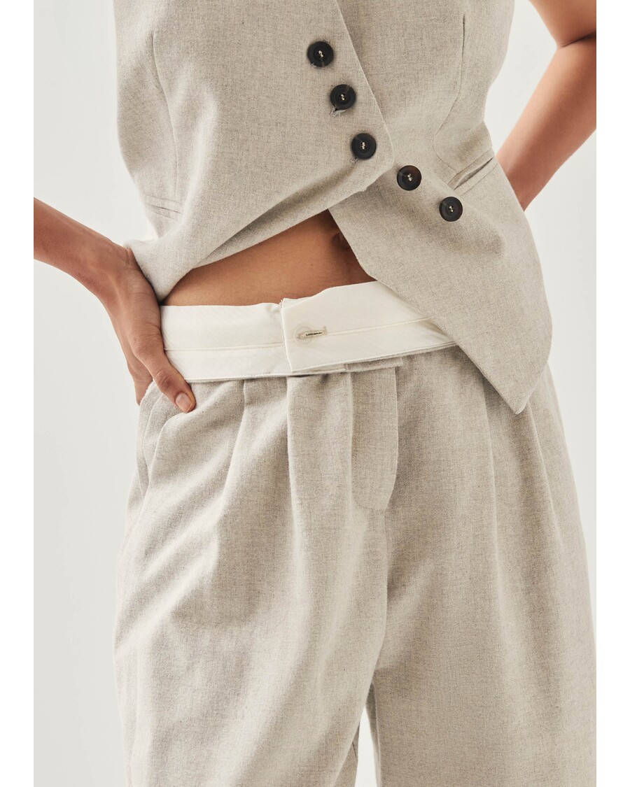 Alohas Meran Cream Trousers