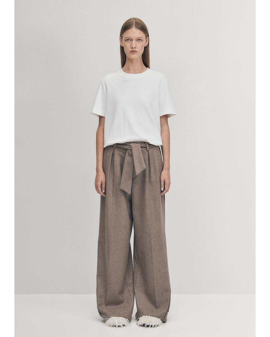Alohas Abbie Taupe Trousers