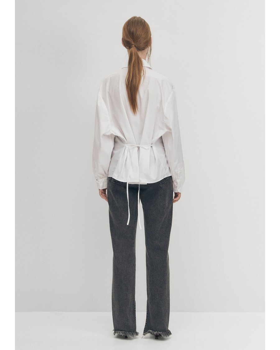 λευκό πουκάμισο Alohas Sugar