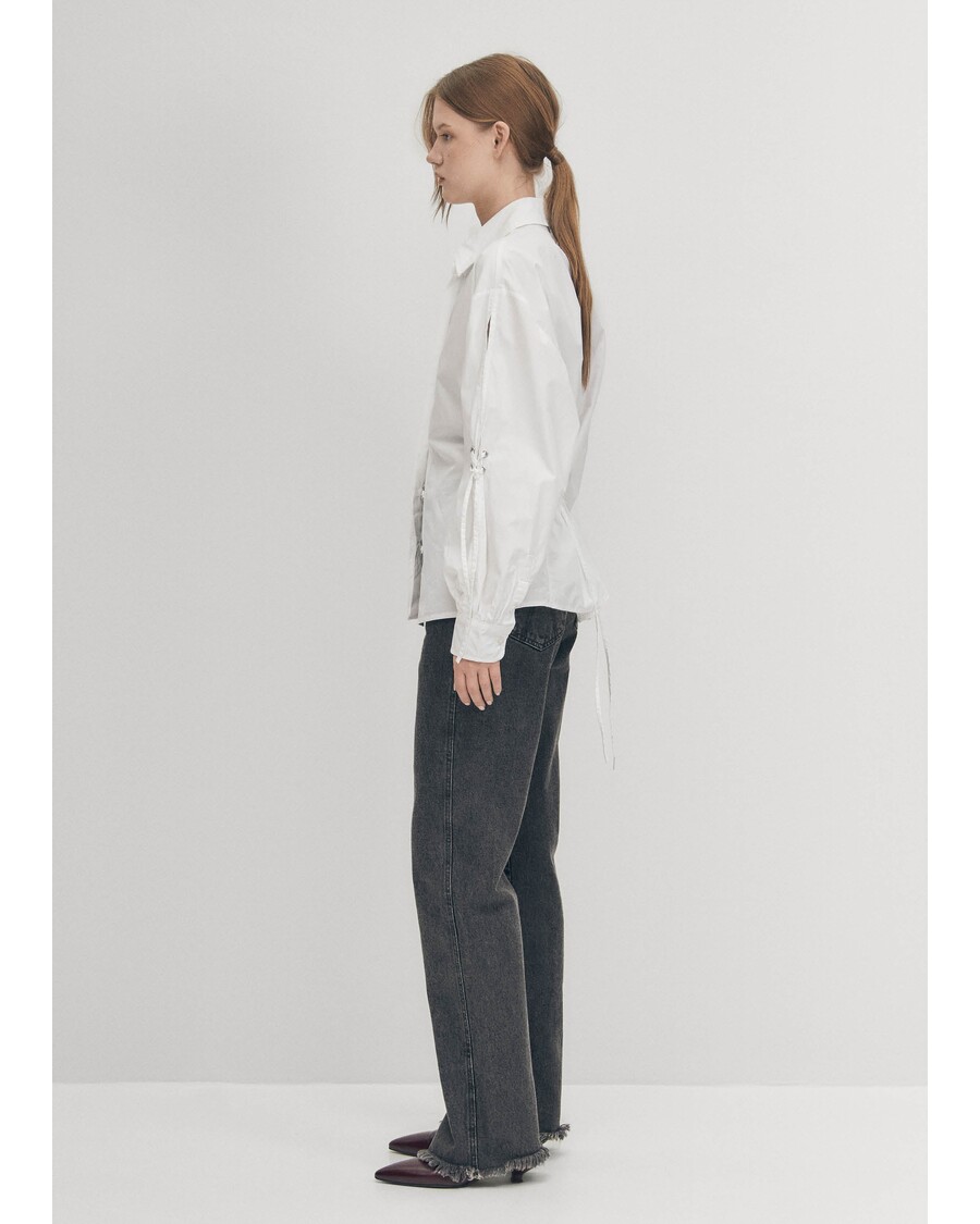 λευκό πουκάμισο Alohas Sugar