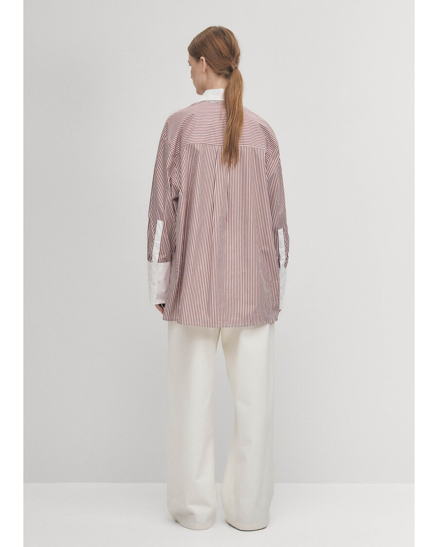 Alohas Sempe Red Stripes Shirt