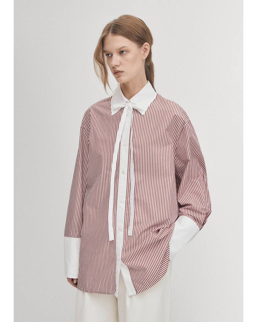 Alohas Sempe Red Stripes Shirt