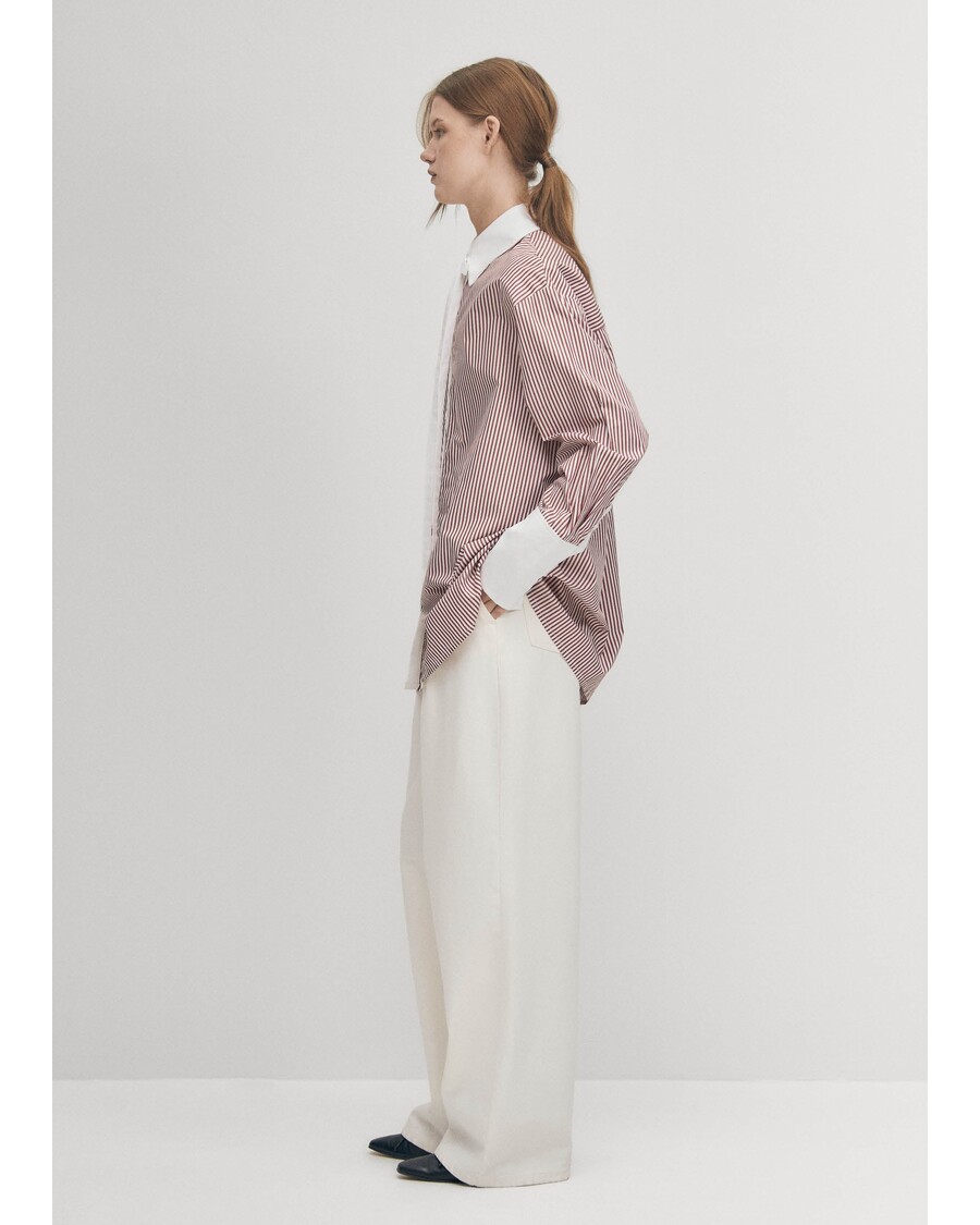 Alohas Sempe Red Stripes Shirt