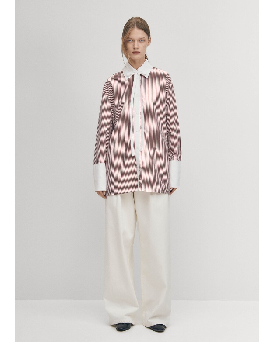 Alohas Sempe Red Stripes Shirt