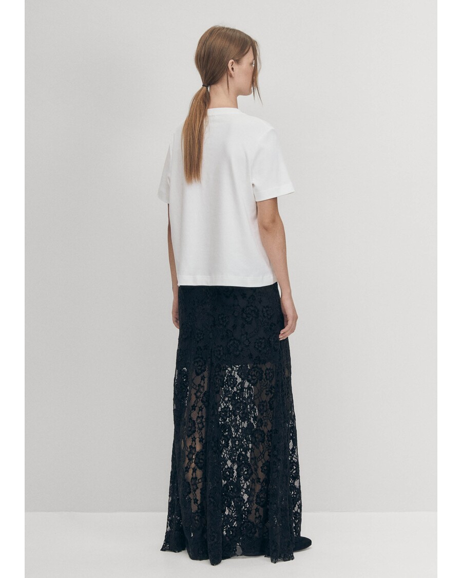 Alohas Bundi Lace Black Skirt