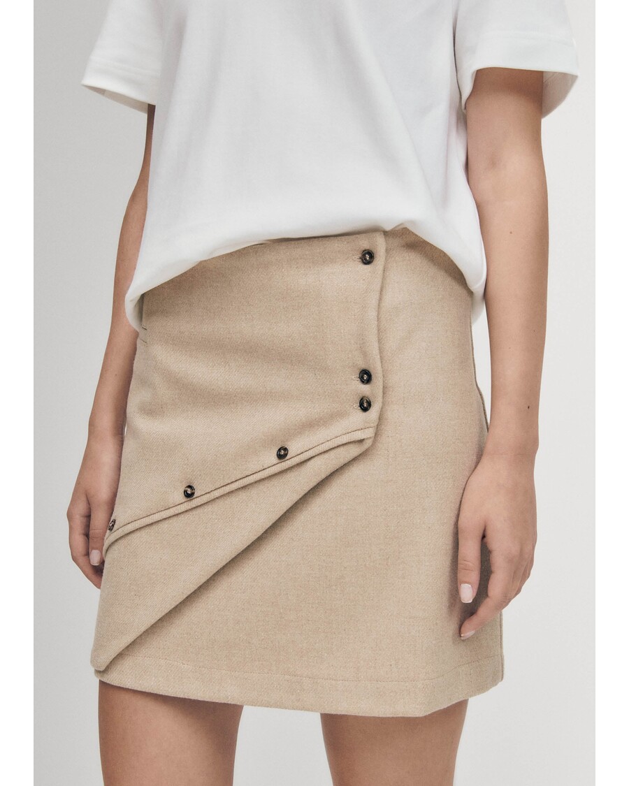 Alohas Adela Beige Skirt