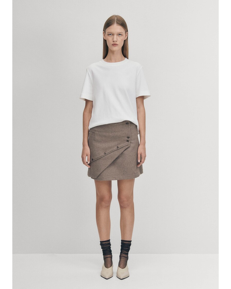 Alohas Adela Taupe Skirt