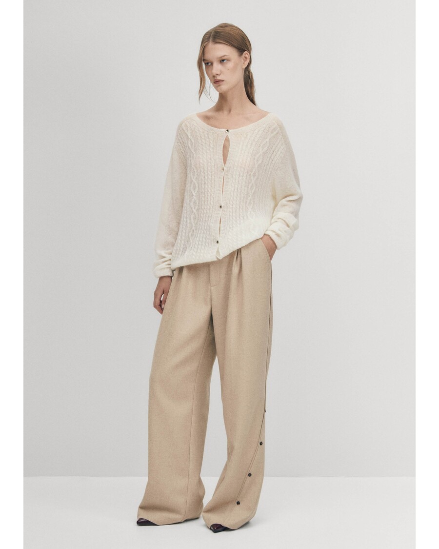 Alohas Corden Cream Cardigan