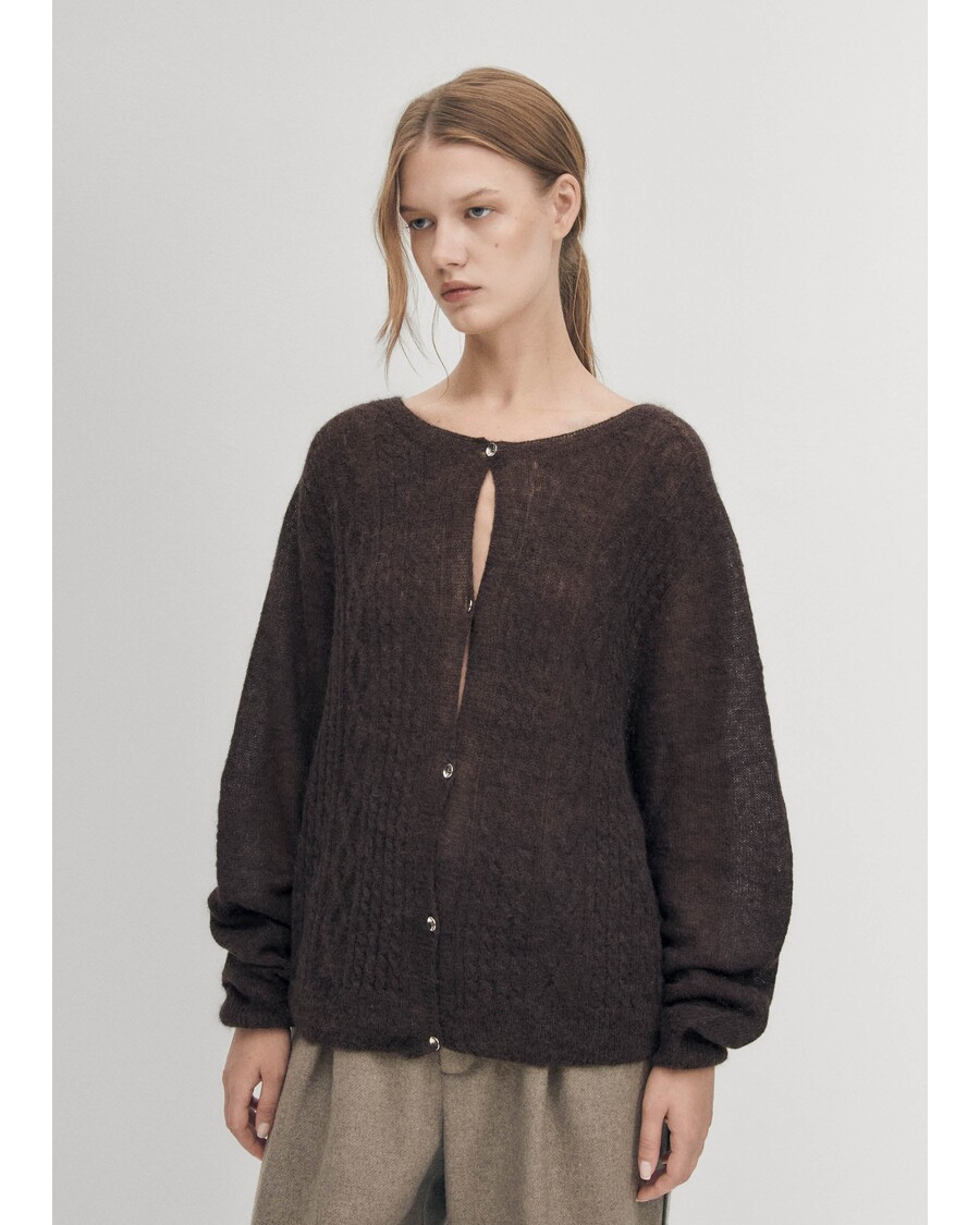 Alohas Corden Brown Cardigan