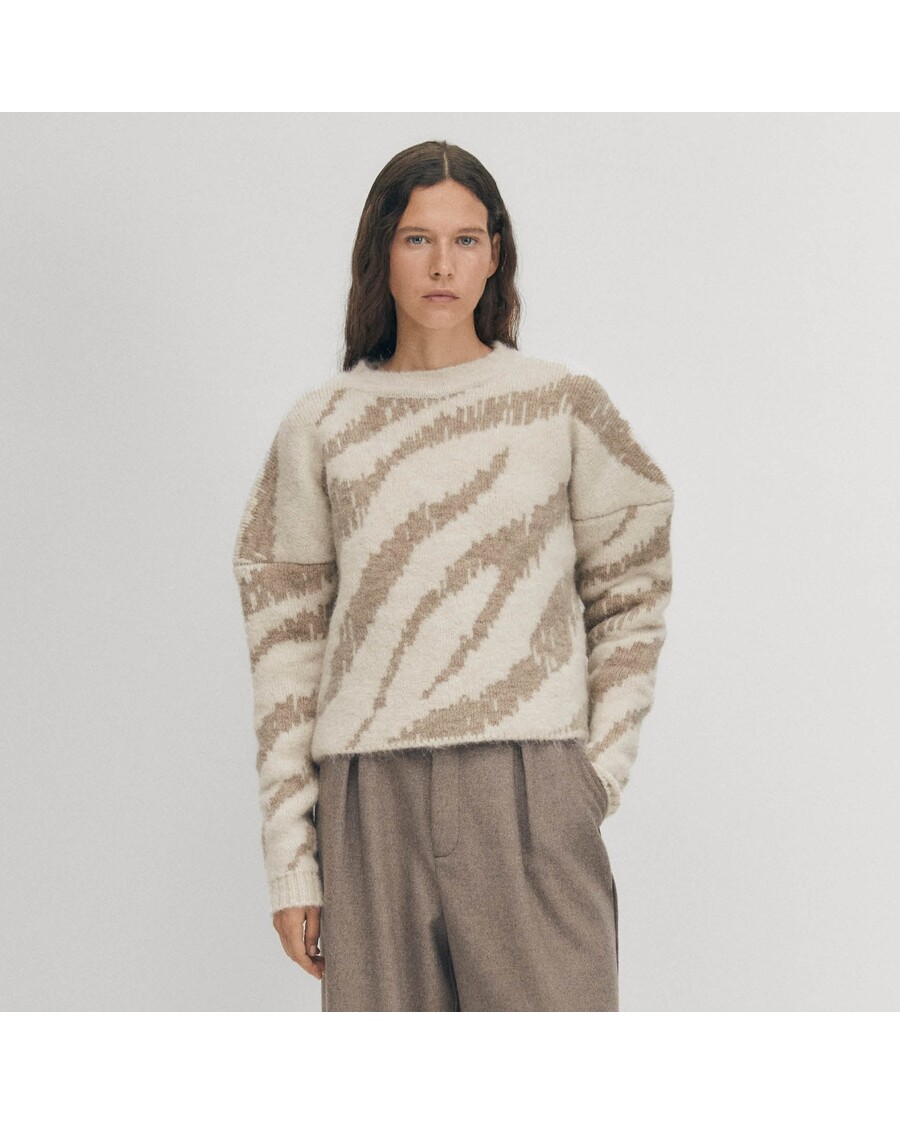 Alohas Malmo Ecru Sweater