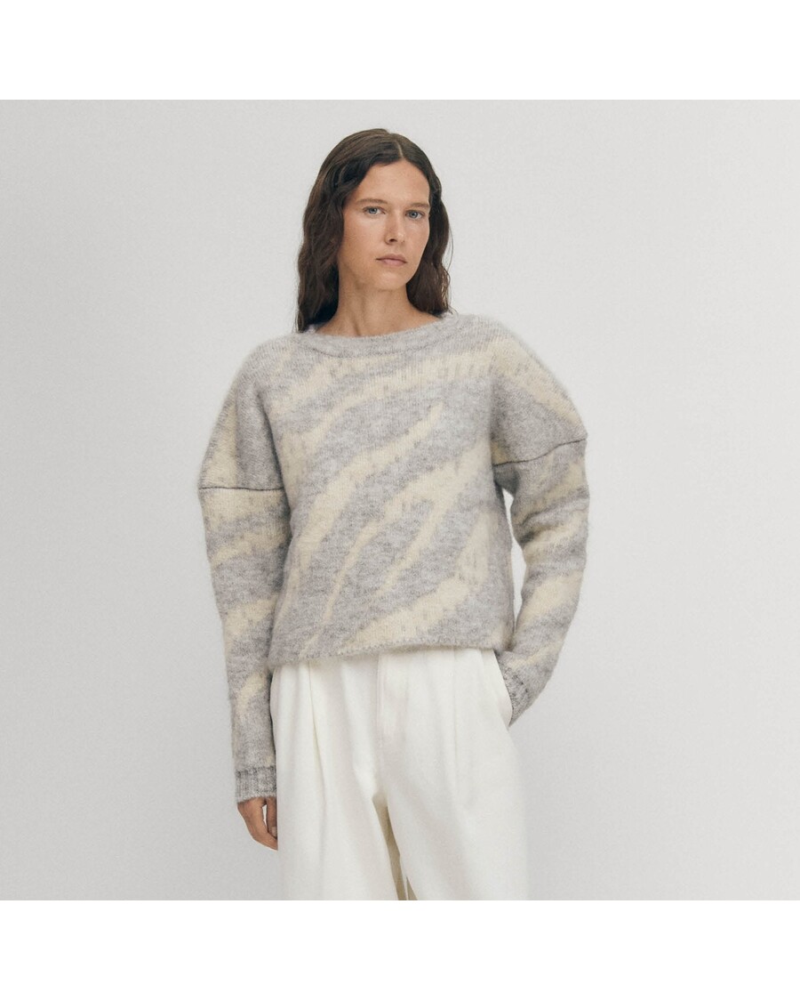 Alohas Malmo Grey Sweater
