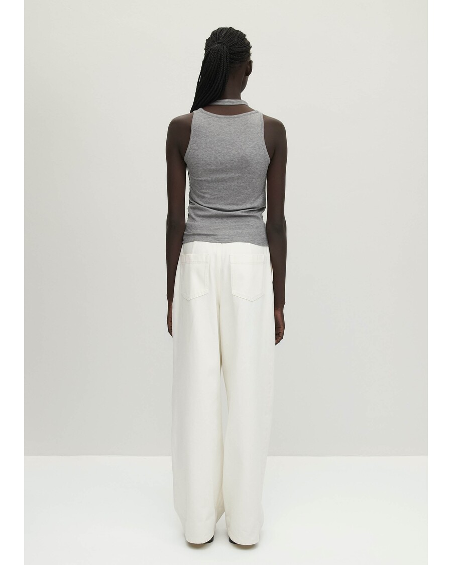 Alohas Eos Grey Melange Top