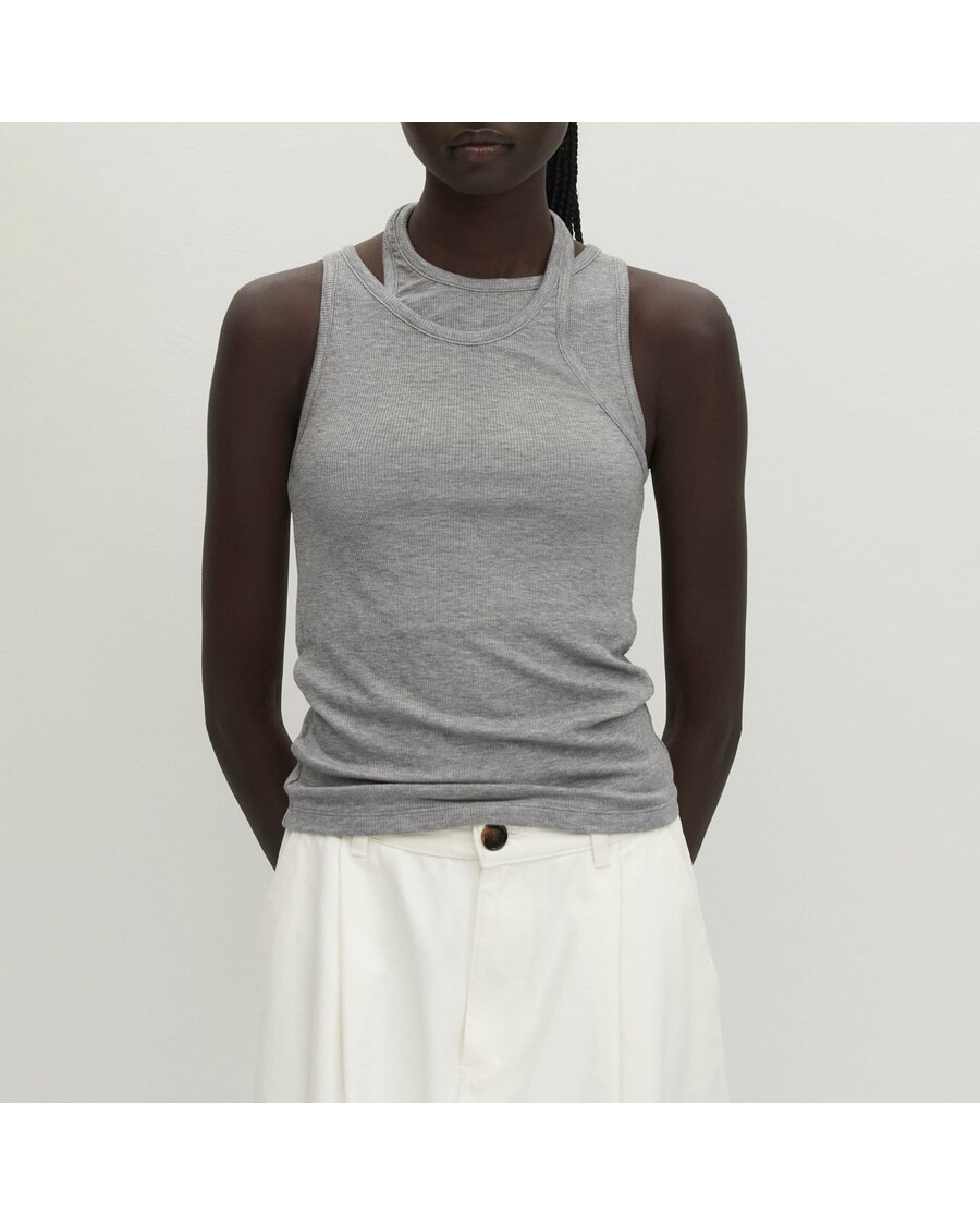 Alohas Eos Grey Melange Top