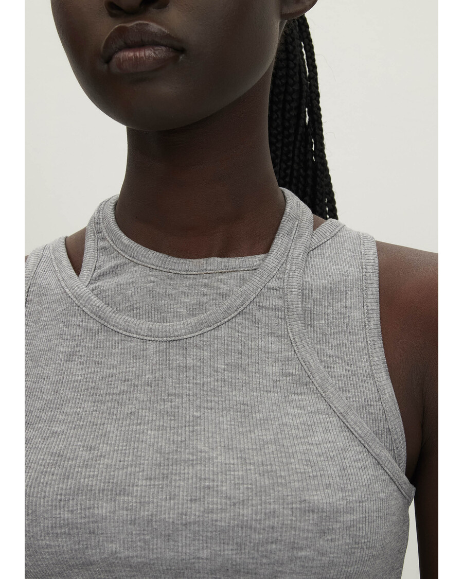 Alohas Eos Grey Melange Top