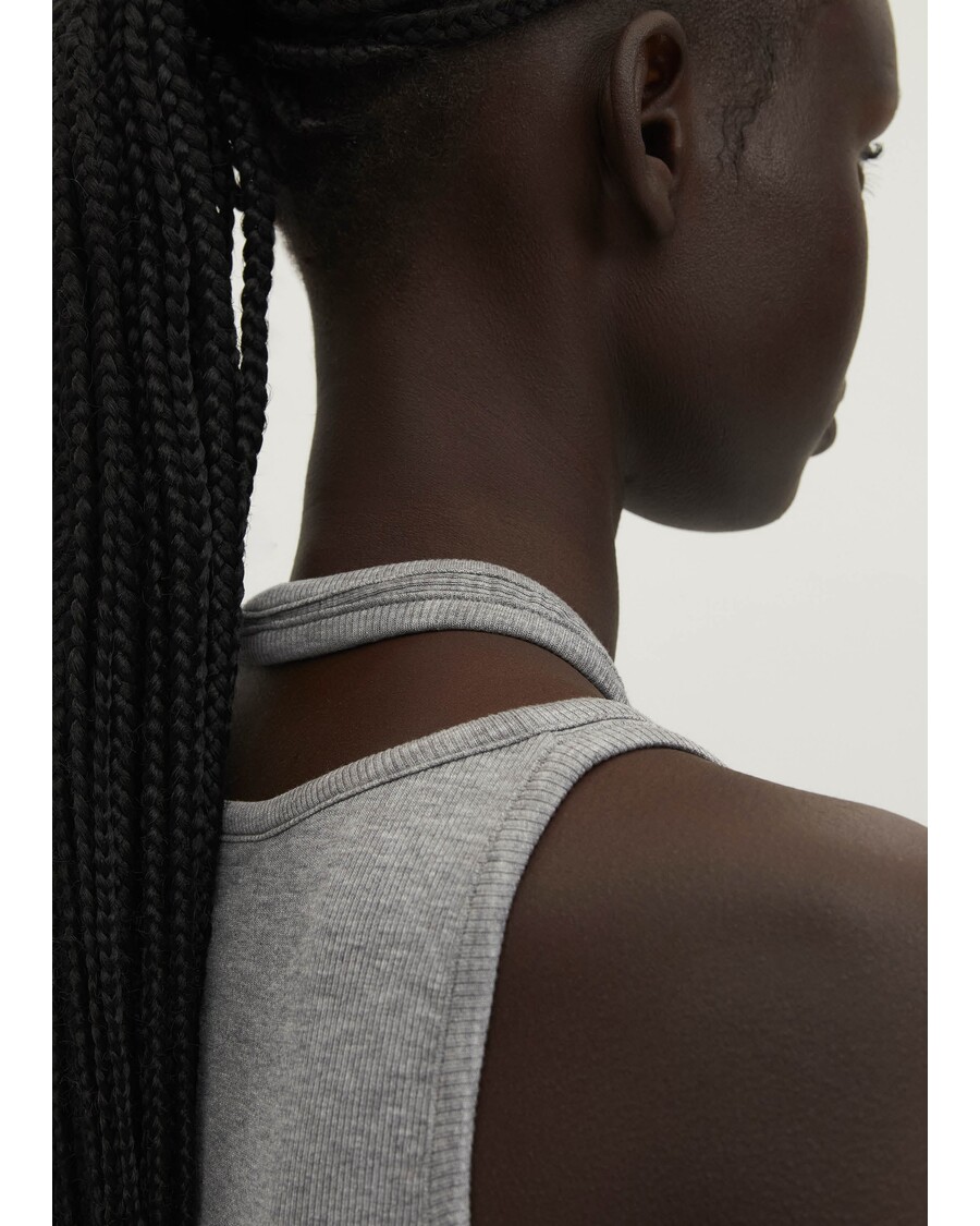 Alohas Eos Grey Melange Top