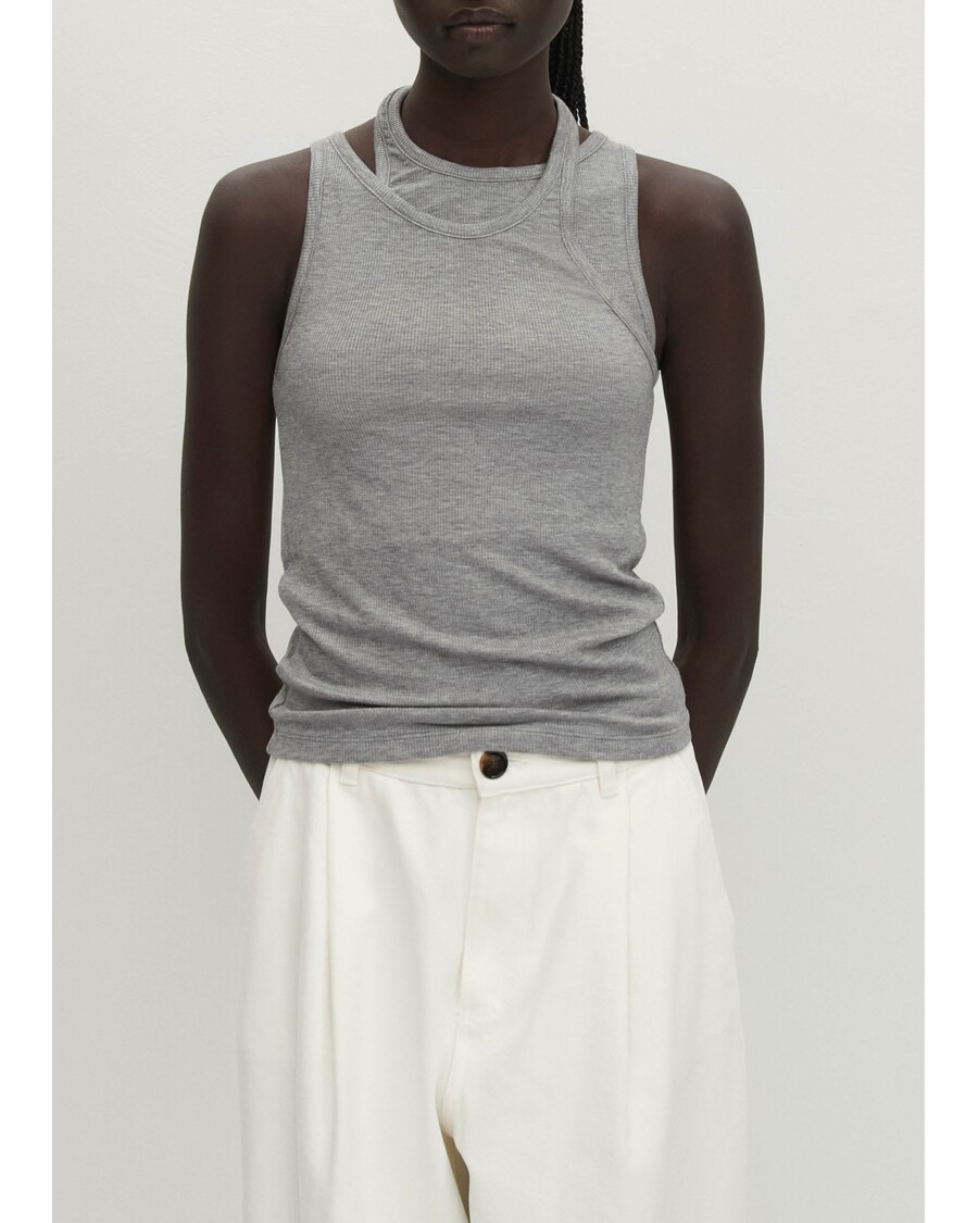 Alohas Eos Grey Melange Top