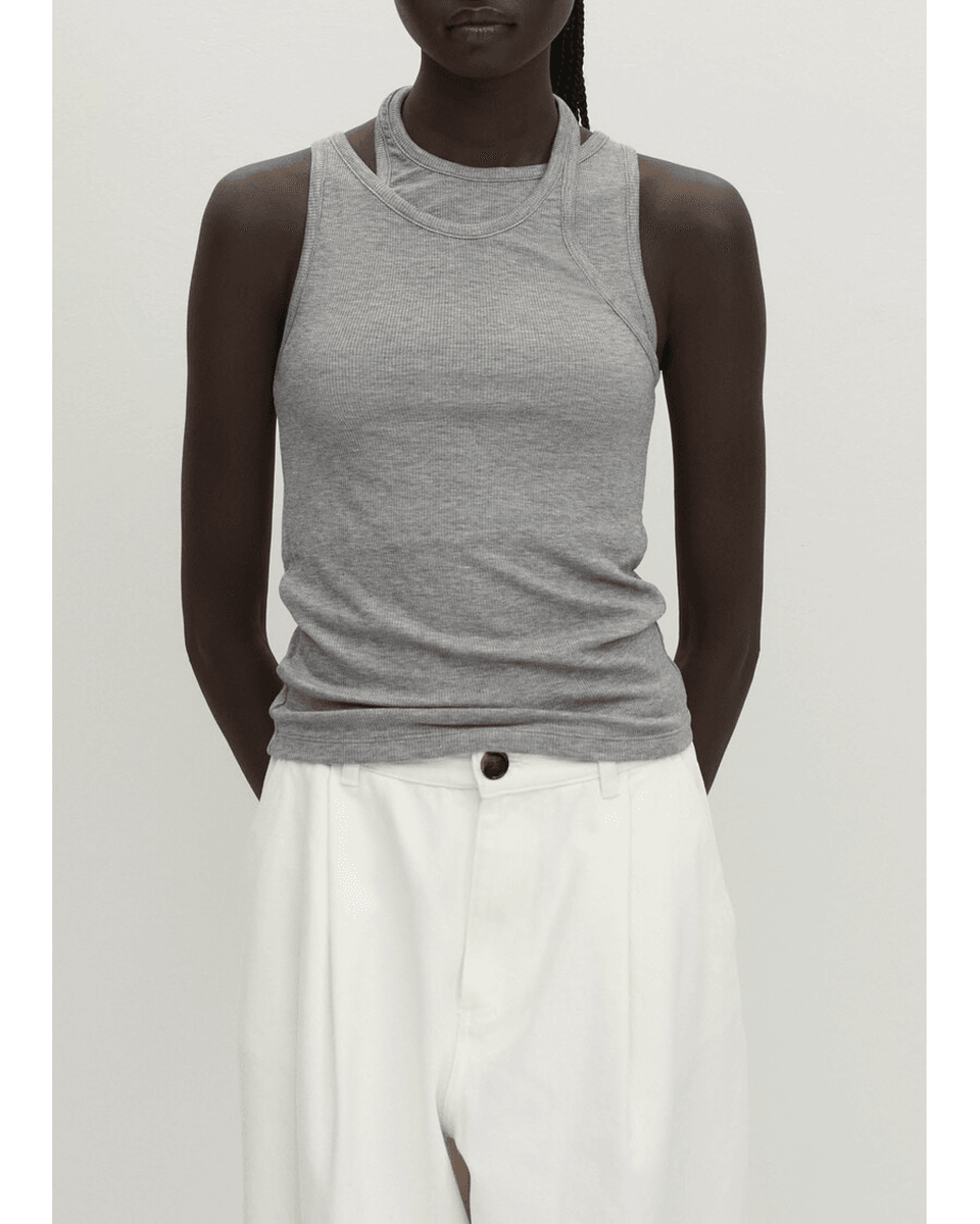 Alohas Eos Sivi Melange Top