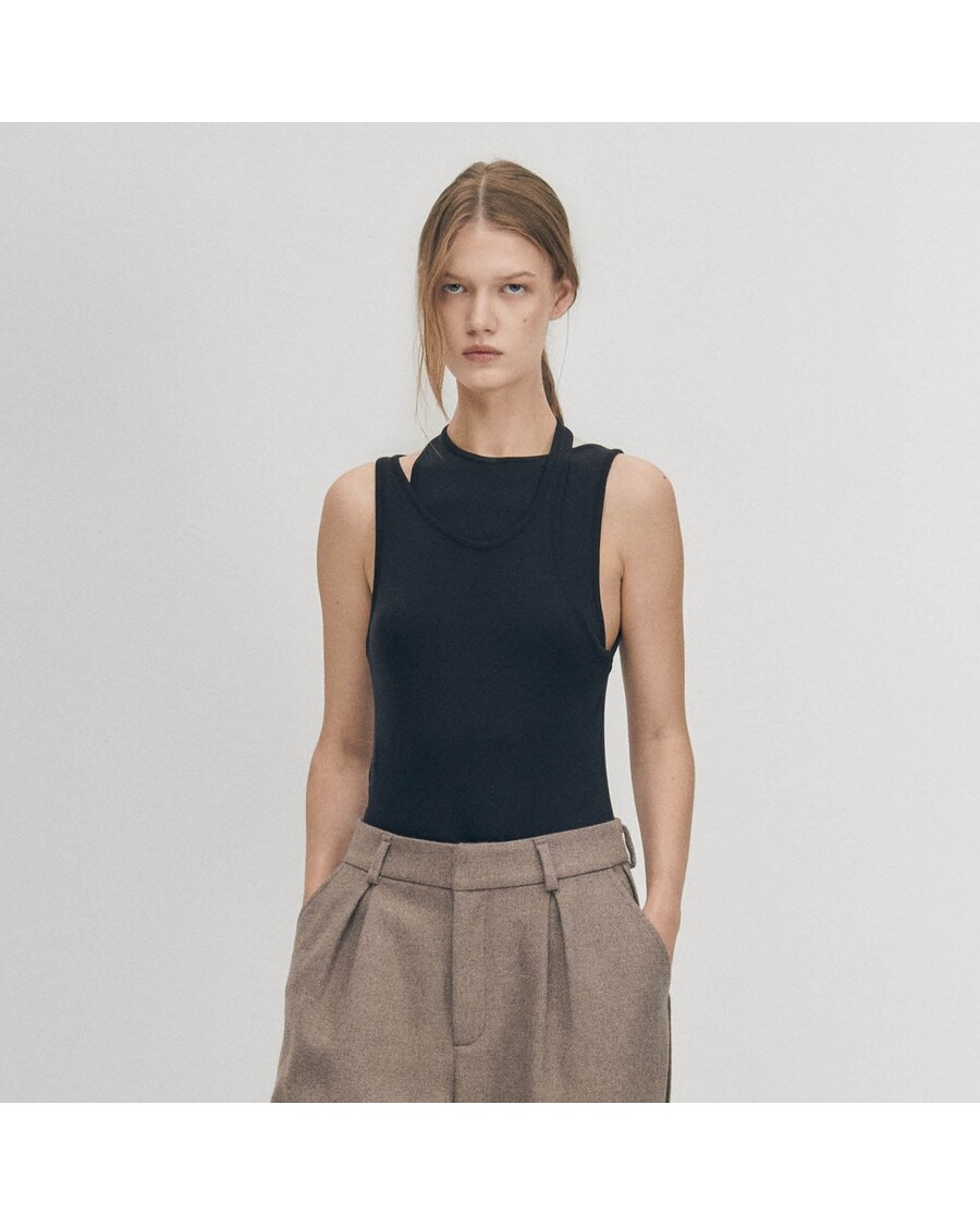 Alohas Eos Black Tank