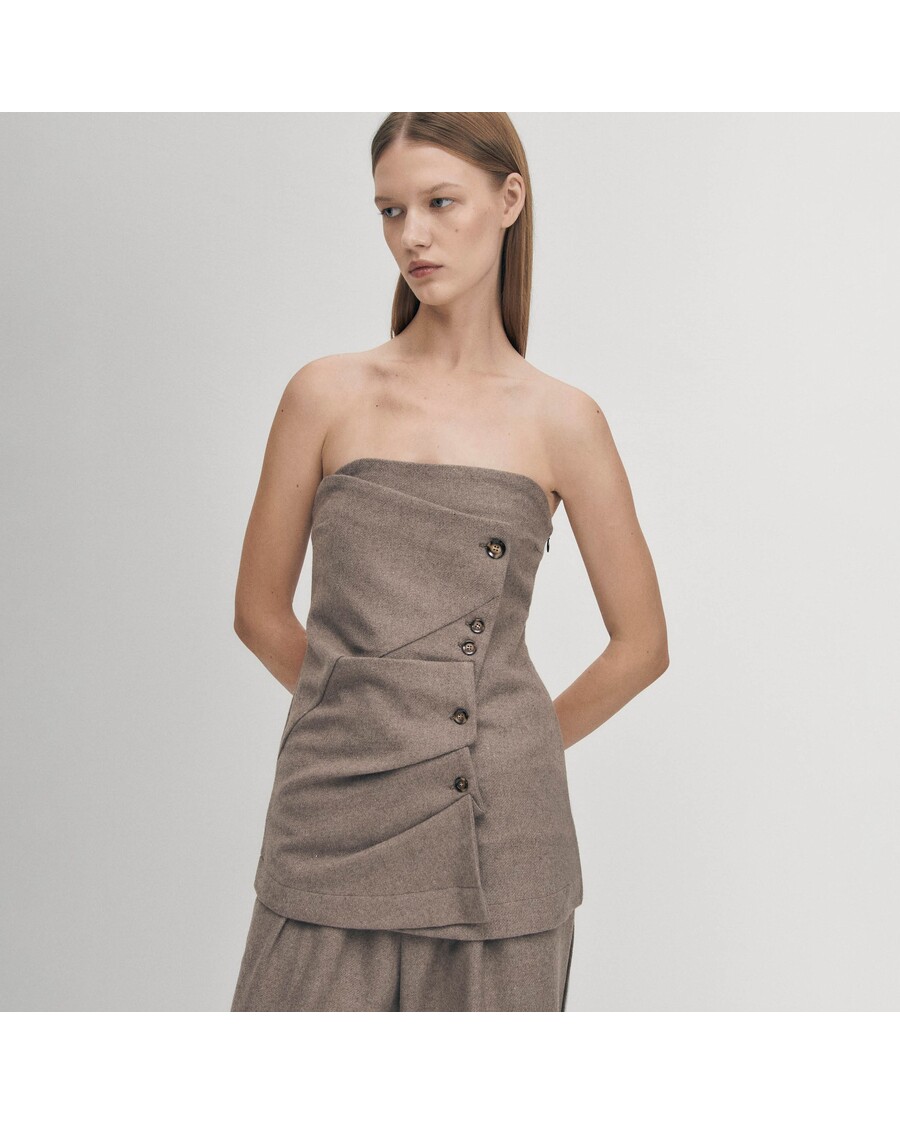 Alohas Moon Taupe Top