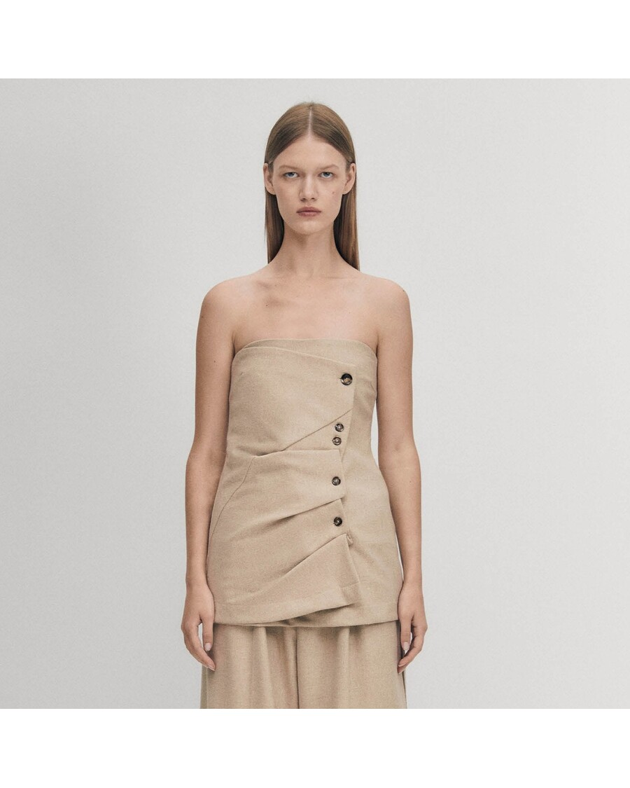 Alohas Moon Beige Top