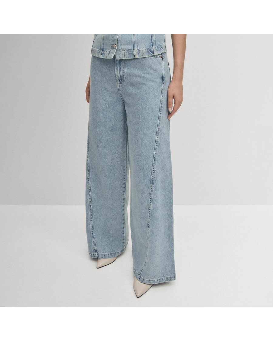 Alohas Magda Blue Denim Pants