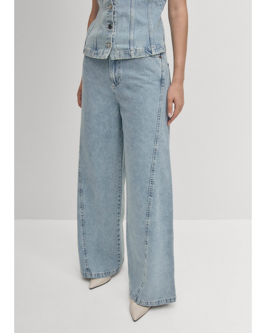 Alohas Magda Blue Denim Pants